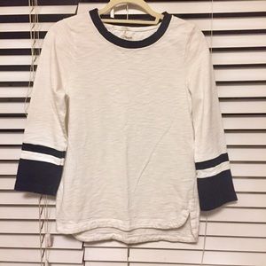 Madewell Black and White Top